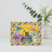 CARTES POUR FÊTES ANNUELLES SOEURS DE TÉMOIGNAGE, CHAT NOIR & HALLOWEEN BREW (Debout devant)