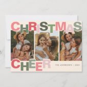 Cartes Pour Fêtes Annuelles Soin de Noël | Noël photo (Devant)