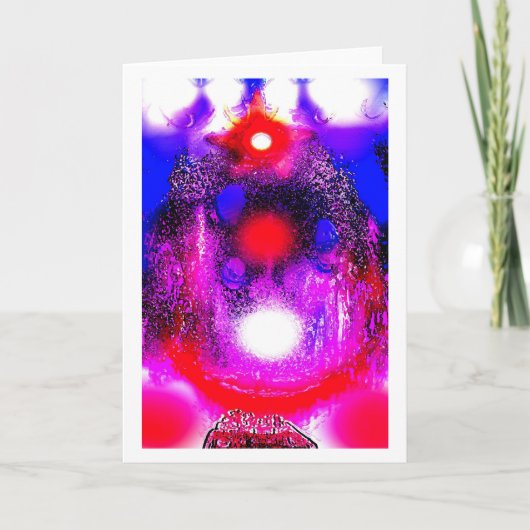 Cartes Pour Fêtes Annuelles Soins distants (Devant)