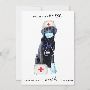 Cartes Pour Fêtes Annuelles Soins infirmiers Médicales personnalisés jour