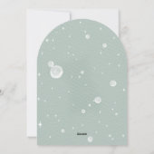 Cartes Pour Fêtes Annuelles Soir de Noël cosy (Dos)