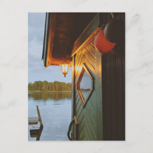 Cartes Pour Fêtes Annuelles Soirée au sauna