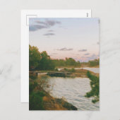 Cartes Pour Fêtes Annuelles Soirée dans l'archipel suédois (Devant / Derrière)