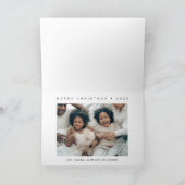 Cartes Pour Fêtes Annuelles Soirée de Noël tranquille avec rennes et lapin (Intérieur)