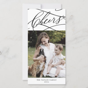 Cartes Pour Fêtes Annuelles Soirée romantique Nouvel An Photo Année en revue