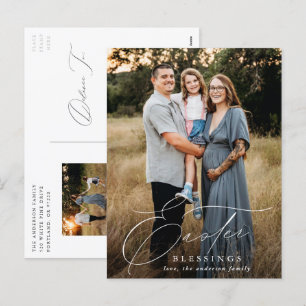 Cartes Pour Fêtes Annuelles Soirées de Pâques élégantes 2 Vacances Photo