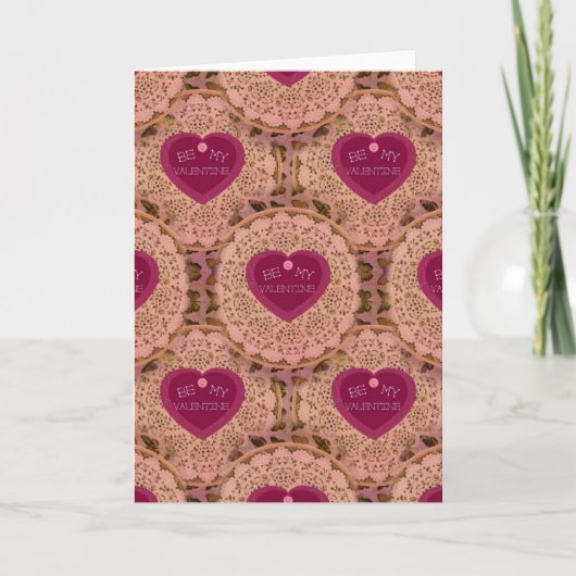 Cartes Pour Fêtes Annuelles Sois ma Saint Valentin (Devant)