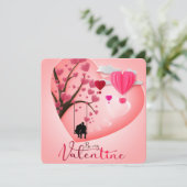 Cartes Pour Fêtes Annuelles Sois ma Saint Valentin (Debout devant)