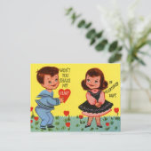 Cartes Pour Fêtes Annuelles Sois ma Saint Valentin (Debout devant)