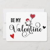 Cartes Pour Fêtes Annuelles Sois ma Saint Valentin Gnome (Devant)