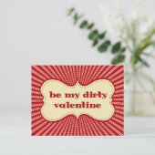 Cartes Pour Fêtes Annuelles Sois ma sale Valentine (Debout devant)