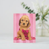Cartes Pour Fêtes Annuelles Sois Mon Cocker Spaniel Valentine (Debout devant)