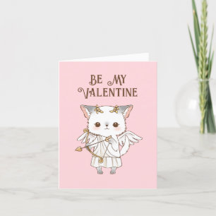 Cartes Pour Fêtes Annuelles Sois mon garçon de la Saint-Valentin Cupid Pomchi