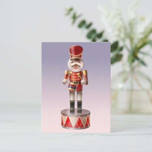 Cartes Pour Fêtes Annuelles Soldat de chien Nutcracker (Debout devant)