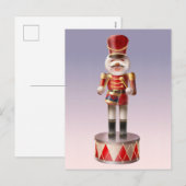 Cartes Pour Fêtes Annuelles Soldat de chien Nutcracker (Devant / Derrière)