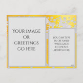 CARTES POUR FÊTES ANNUELLES SOLEIL ! ENSOLEILLEMENT! VACANCES À CENTRAL PARK ! (Dos)