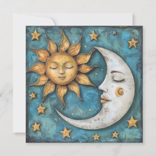 Cartes Pour Fêtes Annuelles Solstice d'hiver (Devant)