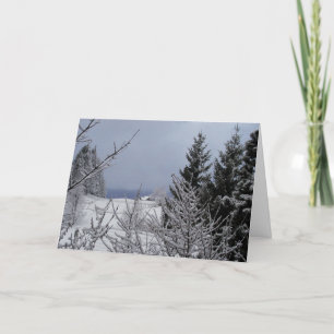 Cartes Pour Fêtes Annuelles Solstice d'hiver