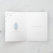 Cartes Pour Fêtes Annuelles Solstice d'hiver Yule neige Noël (Intérieur)