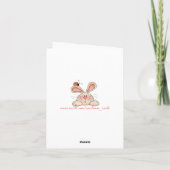 Cartes Pour Fêtes Annuelles Somebunny (Dos)