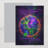 Cartes Pour Fêtes Annuelles Something Incredible (Devant / Derrière)