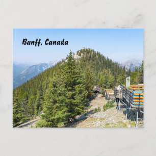 Cartes Pour Fêtes Annuelles Sommet du mont Sulphur à Banff