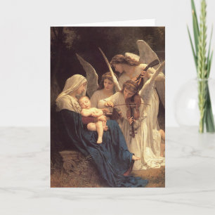 Cartes Pour Fêtes Annuelles Song of the Angles Baby Jesus Christmas
