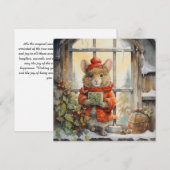 Cartes Pour Fêtes Annuelles Sonneries Joyeuses : Vœux de Saison (Devant / Derrière)