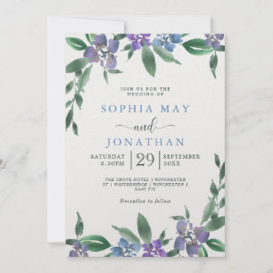 Cartes Pour Fêtes Annuelles Sophia Mai pays rustique mariage d'été