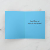 Cartes Pour Fêtes Annuelles Sorcière moche (Intérieur)