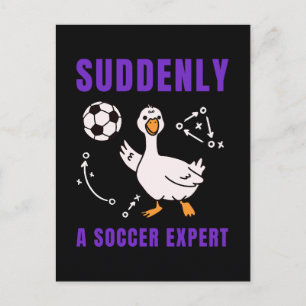 Cartes Pour Fêtes Annuelles Soudain un expert de football