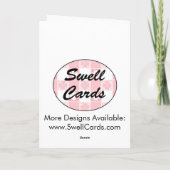 Cartes Pour Fêtes Annuelles Souhait de Valentine (Dos)