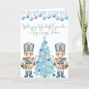 Cartes Pour Fêtes Annuelles Souhaitez à mon grand-fils un merveilleux Noël