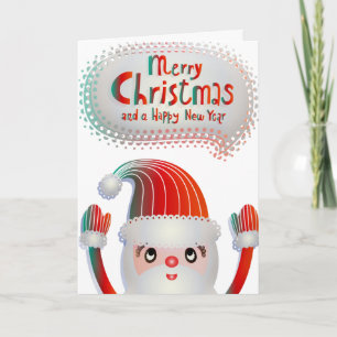 Cartes Pour Fêtes Annuelles Souhaitez Joyeux Noël Décoratif