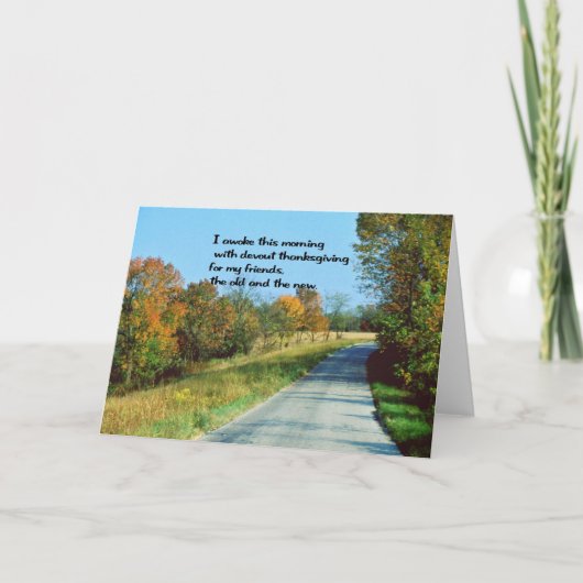 Cartes Pour Fêtes Annuelles Souhaits de grâce (Devant)