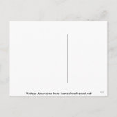 Cartes Pour Fêtes Annuelles Souhaits de Noël Vintages (Dos)