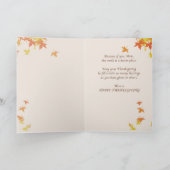 Cartes Pour Fêtes Annuelles Souhaits de thanksgiving de mère (Intérieur)