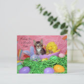 Cartes Pour Fêtes Annuelles Souhaits Pâques ! (Debout devant)