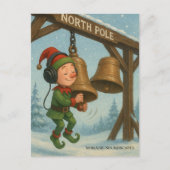 Cartes Pour Fêtes Annuelles Sound Recording on North Pole (Devant)