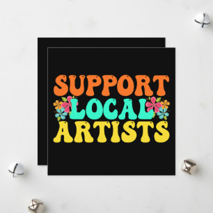 Cartes Pour Fêtes Annuelles Soutenez Les Artistes Locaux Pour Les Amateurs De