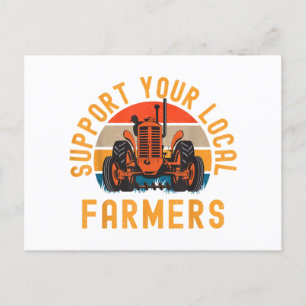 Cartes Pour Fêtes Annuelles Soutenez Vos Agriculteurs Locaux, Agricole Et Ranc
