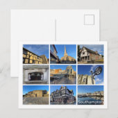 Cartes Pour Fêtes Annuelles Southampton Holiday Postcard (Devant / Derrière)