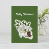 Cartes Pour Fêtes Annuelles Souvenirs de Noël (Debout devant)