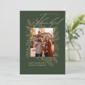 Cartes Pour Fêtes Annuelles Souvenirs de récolte d'or (Debout devant)