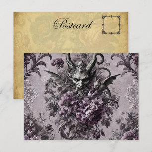 Cartes Pour Fêtes Annuelles Souverain des morts-vivants - Gothique victorien