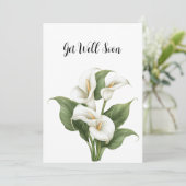 Cartes Pour Fêtes Annuelles Soyez bien bientôt salutations (Debout devant)