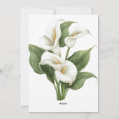 Cartes Pour Fêtes Annuelles Soyez bien bientôt salutations (Dos)