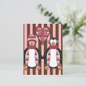 Cartes Pour Fêtes Annuelles Soyez des pingouins de mine - customisés (Debout devant)