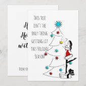 Cartes Pour Fêtes Annuelles Soyez Éblouissant (Devant / Derrière)