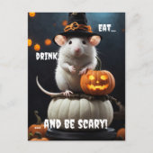 Cartes Pour Fêtes Annuelles Soyez effrayant (Devant)